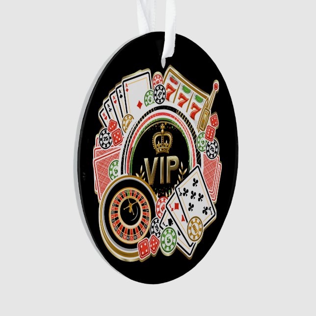 Casino VIP  Ornament (Front)