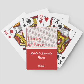 Casino Wedding deck of Playing Cards Favors
