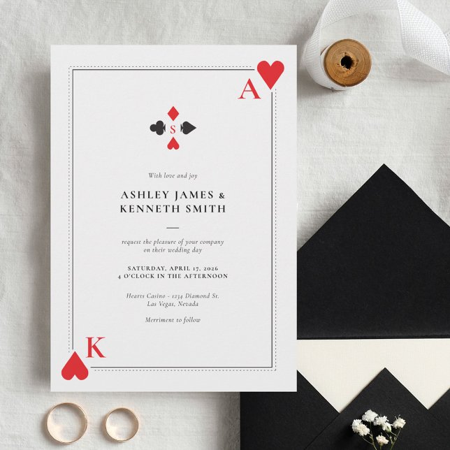 Casino Wedding Invite (Creator Uploaded)