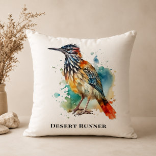 Casita Roadrunner Western Room Accent Throw Pillow