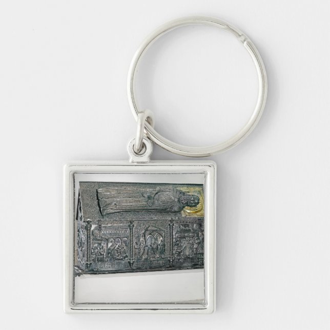 Casket containing the remains of St. Simeon Keychain (Front)