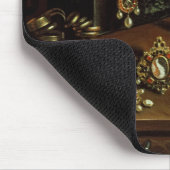 Casket of jewels on a table mouse pad (Corner)