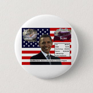 CASKETS for CLUNKERS Pinback Button