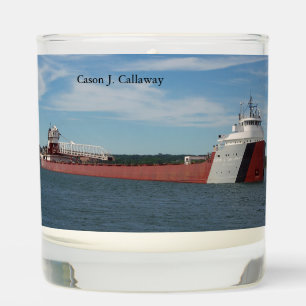 Cason J Callaway glass candle