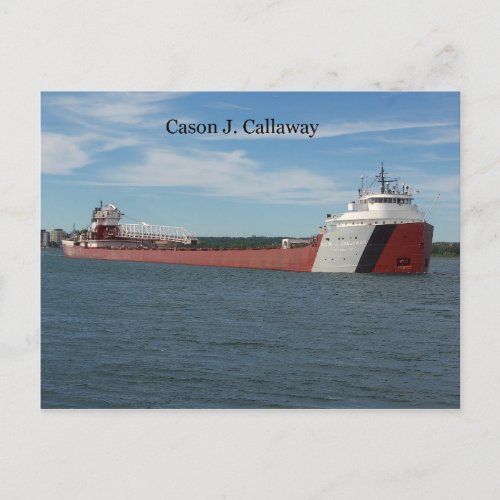 Cason J Callaway post card