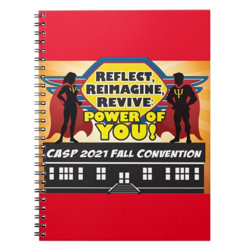 CASP Con 2021 Commemorative Notepad Notebook