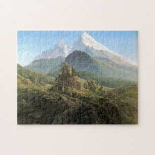 Caspar David Friedrich - 1824/1825 - Der Watzmann Jigsaw Puzzle
