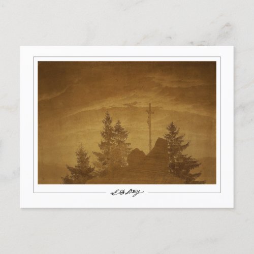 Caspar David Friedrich 38 _ Fine Art Postcard