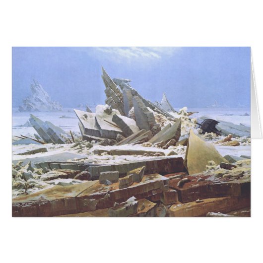 Caspar David Friedrich - The Polar Sea Cards (Front Horizontal)