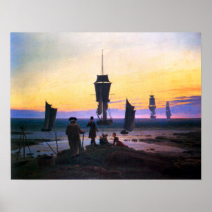 Caspar David Friedrich The Stages of Life Poster