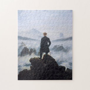 CASPAR DAVID FRIEDRICH - Wanderer above the sea Jigsaw Puzzle