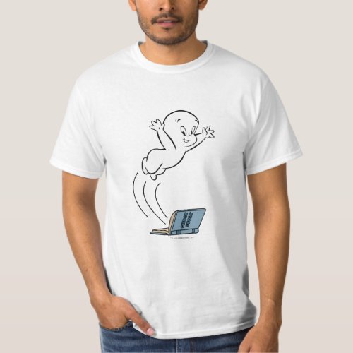 Casper and Ghost Story Book T_Shirt