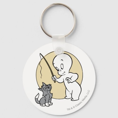 Casper and Kitten Keychain