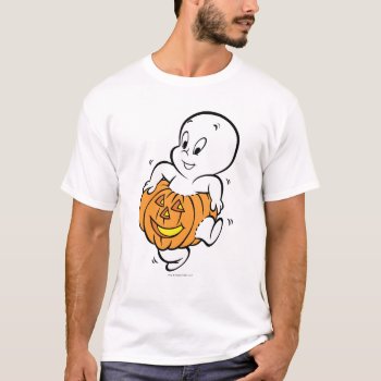 Casper Dancing In Pumpkin T-shirt by casper at Zazzle