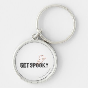 Casper Get Spooky Keychain by casper at Zazzle