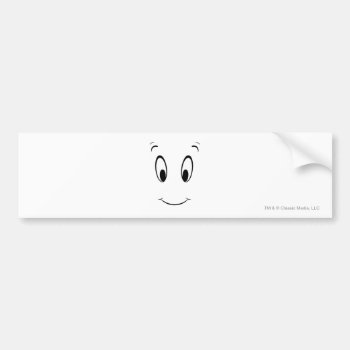 Casper Smiley Face Bumper Sticker by casper at Zazzle