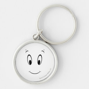 Casper Smiley Face Keychain