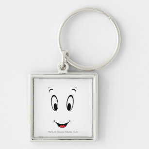 Casper Super Smiley Face Keychain