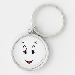 Casper Super Smiley Face Keychain