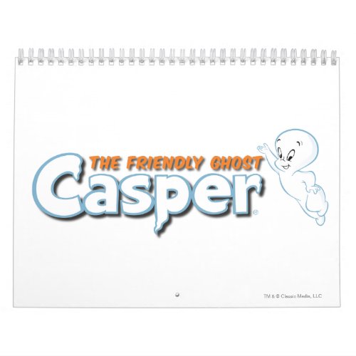 Casper the Friendly Ghost Calendar