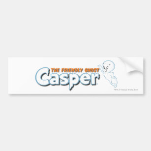 Casper The Friendly Ghost Logo 1 Bumper Sticker