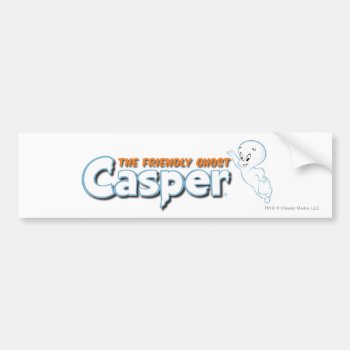 Casper The Friendly Ghost Logo 1 Bumper Sticker by casper at Zazzle