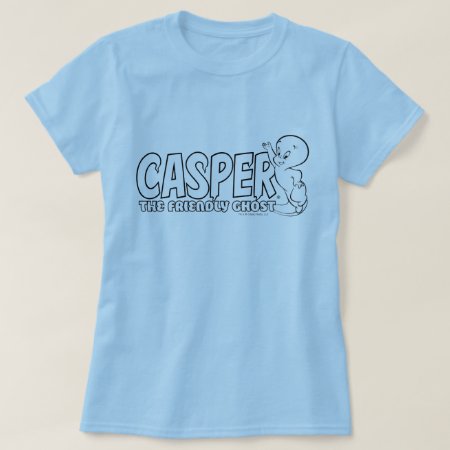 Casper The Friendly Ghost Logo 2 T-shirt