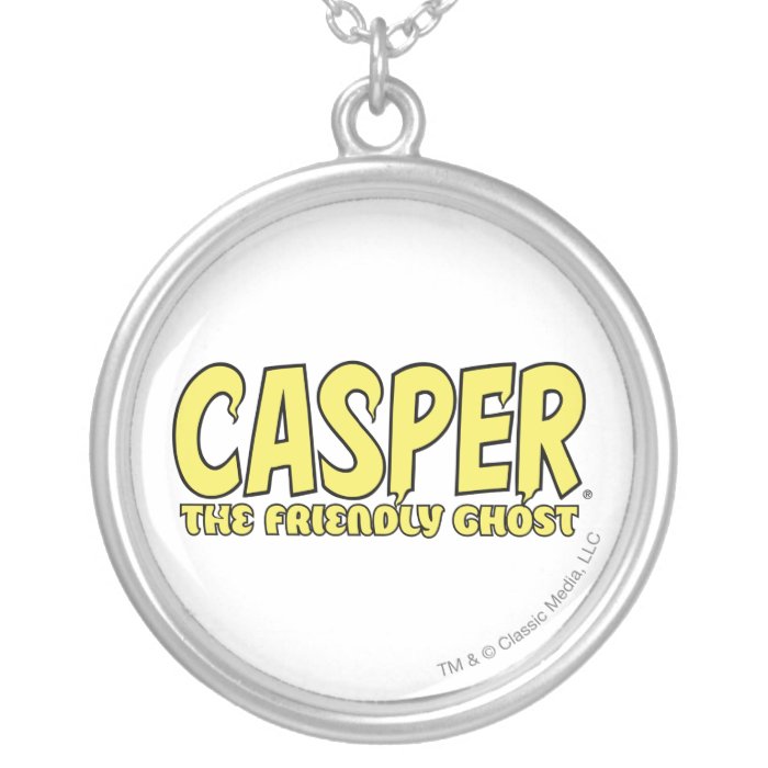 Casper the Friendly Ghost Yellow Logo Custom Jewelry