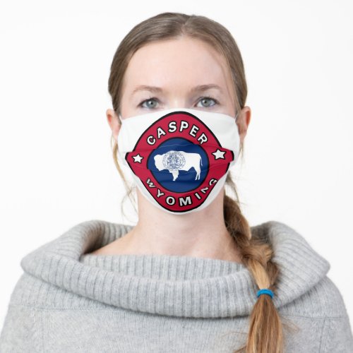 Casper Wyoming Adult Cloth Face Mask