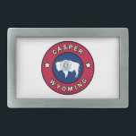 Casper Wyoming Belt Buckle<br><div class="desc">Casper</div>