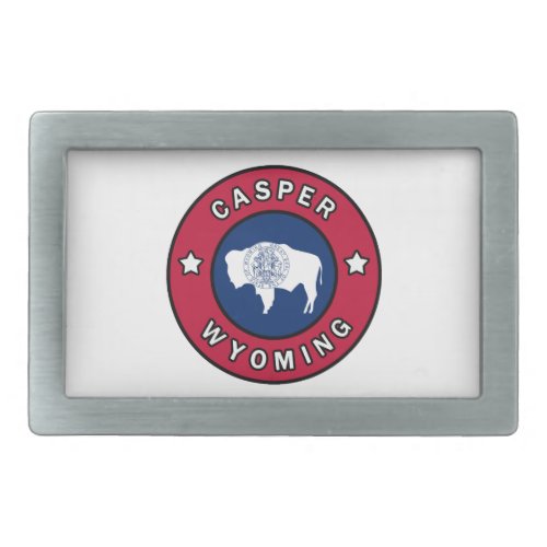 Casper Wyoming Belt Buckle