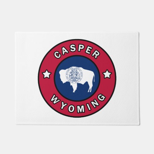 Casper Wyoming Doormat