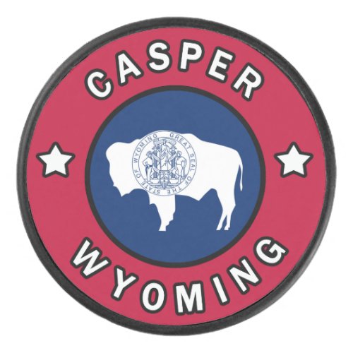 Casper Wyoming Hockey Puck