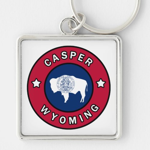 Casper Wyoming Keychain