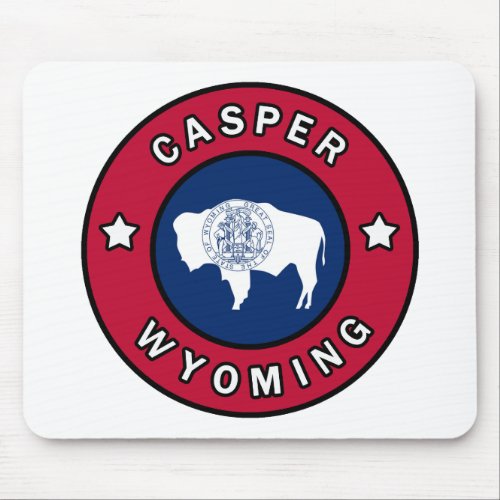Casper Wyoming Mouse Pad