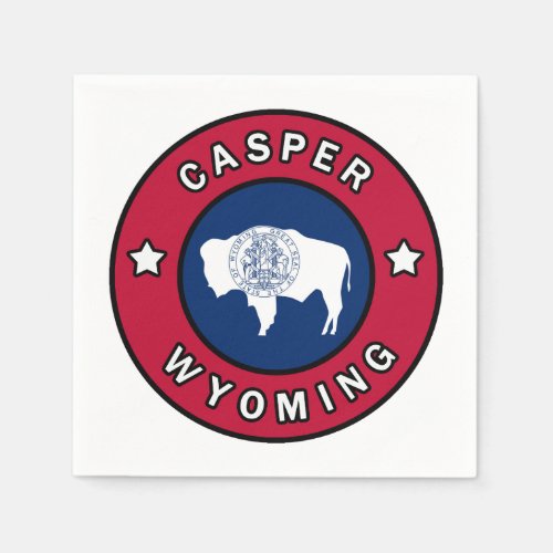 Casper Wyoming Napkins