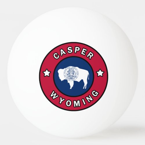 Casper Wyoming Ping Pong Ball