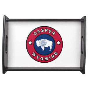 Casper Wyoming Serving Tray