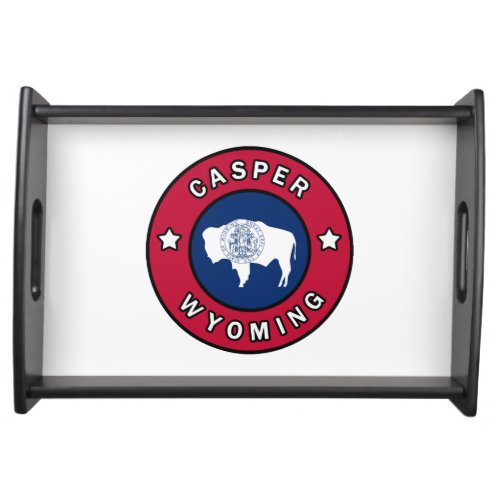 Casper Wyoming Serving Tray