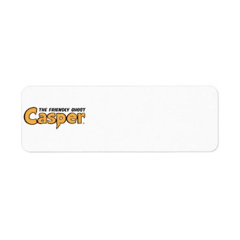 Casper Yellow Logo Label by casper at Zazzle