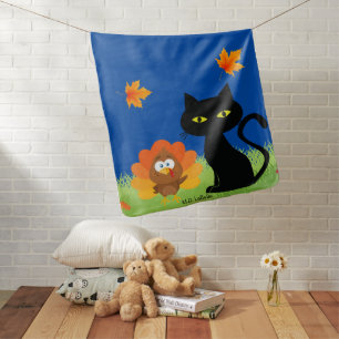 Casper's First Thanksgiving Baby Blanket