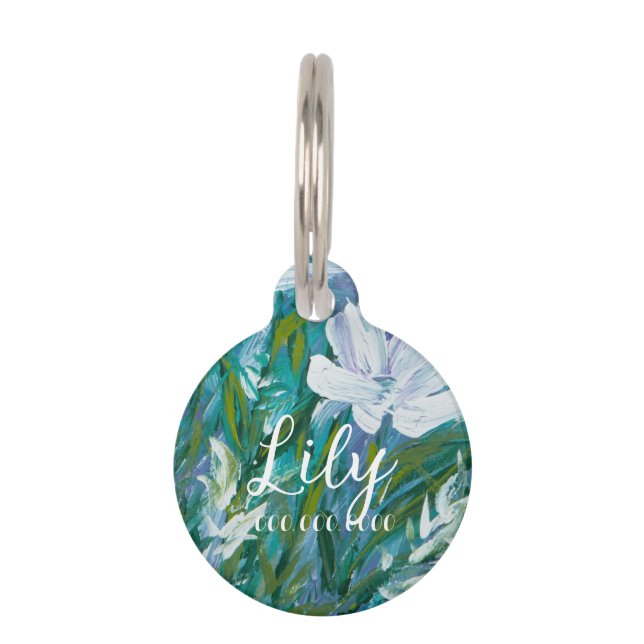 Caspian Pet ID Tag - Personalize Name (Front)