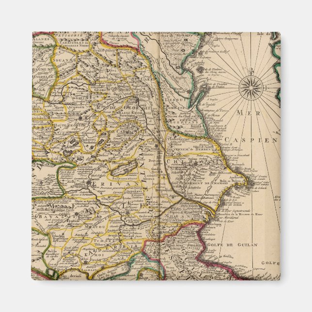 Caspian Sea Region Magnet (Front)