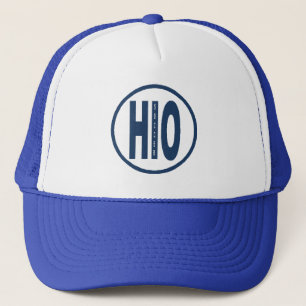 Casquette trucker  blanc royal  OHIO  SOCCER Hat