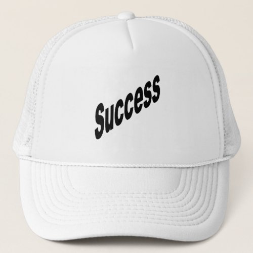 Casquette Trucker blanche  SUCCESS Trucker Hat