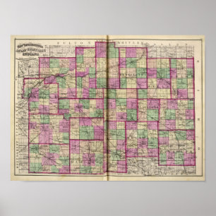 Cass County and Miami County Poster