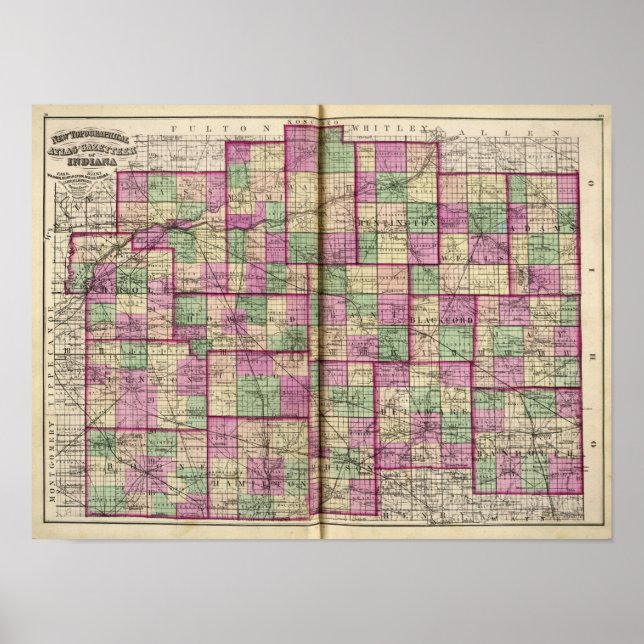 Cass County and Miami County Poster (Front)