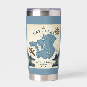 Cass Lake, Minnesota Vacation Home & Gifts Insulated Tumbler