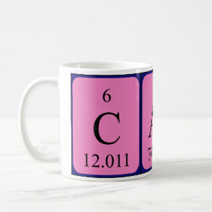 Cass periodic table name mug