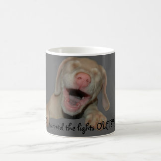 cass, Who turned the lights OUT ?? Coffee Mug